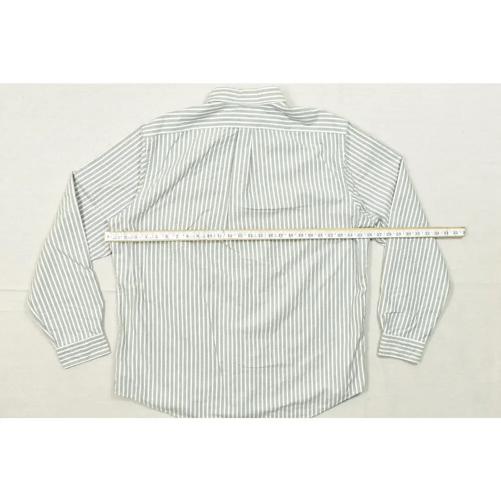 Polo Ralph Lauren Men's Button Down Size XXL 2XL Long Sleeve Pony Striped Office